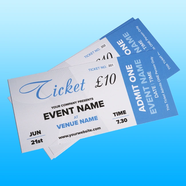 Tickets-Printing-Nottingham