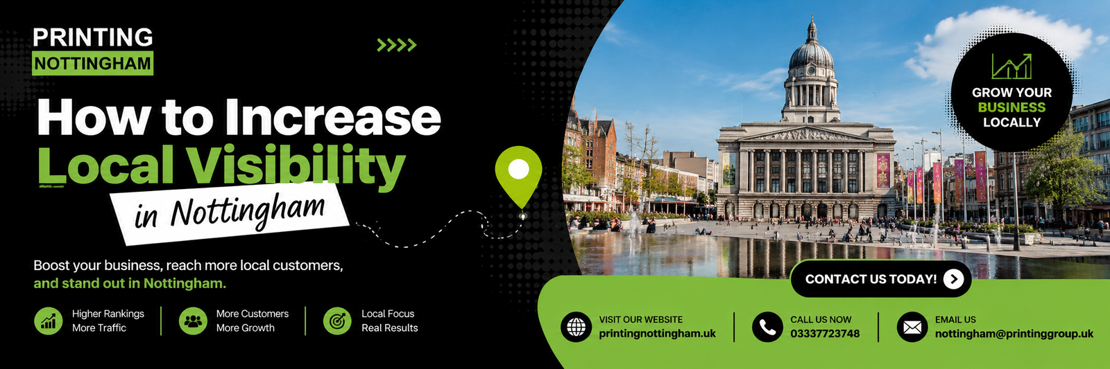 How to Increase Local Visibility in Nottingham